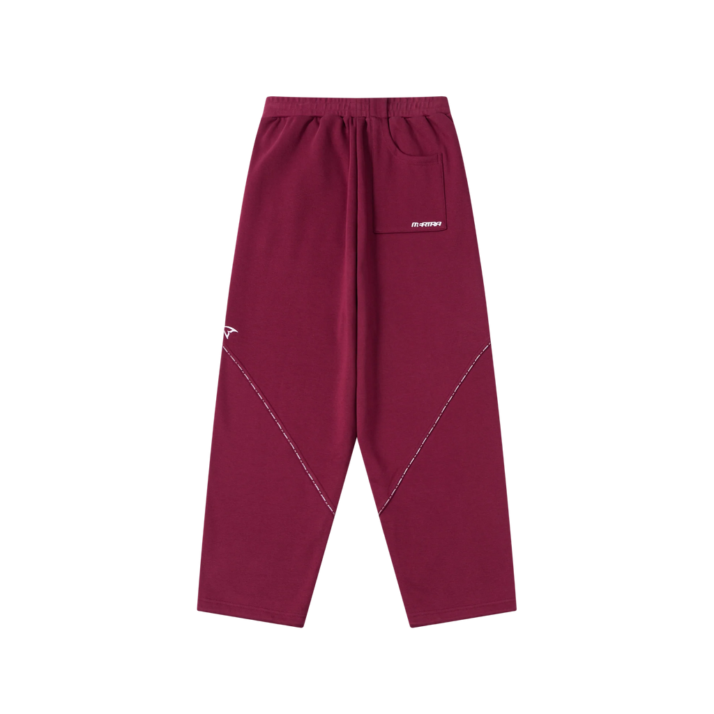 Piping Joggers (Maroon)