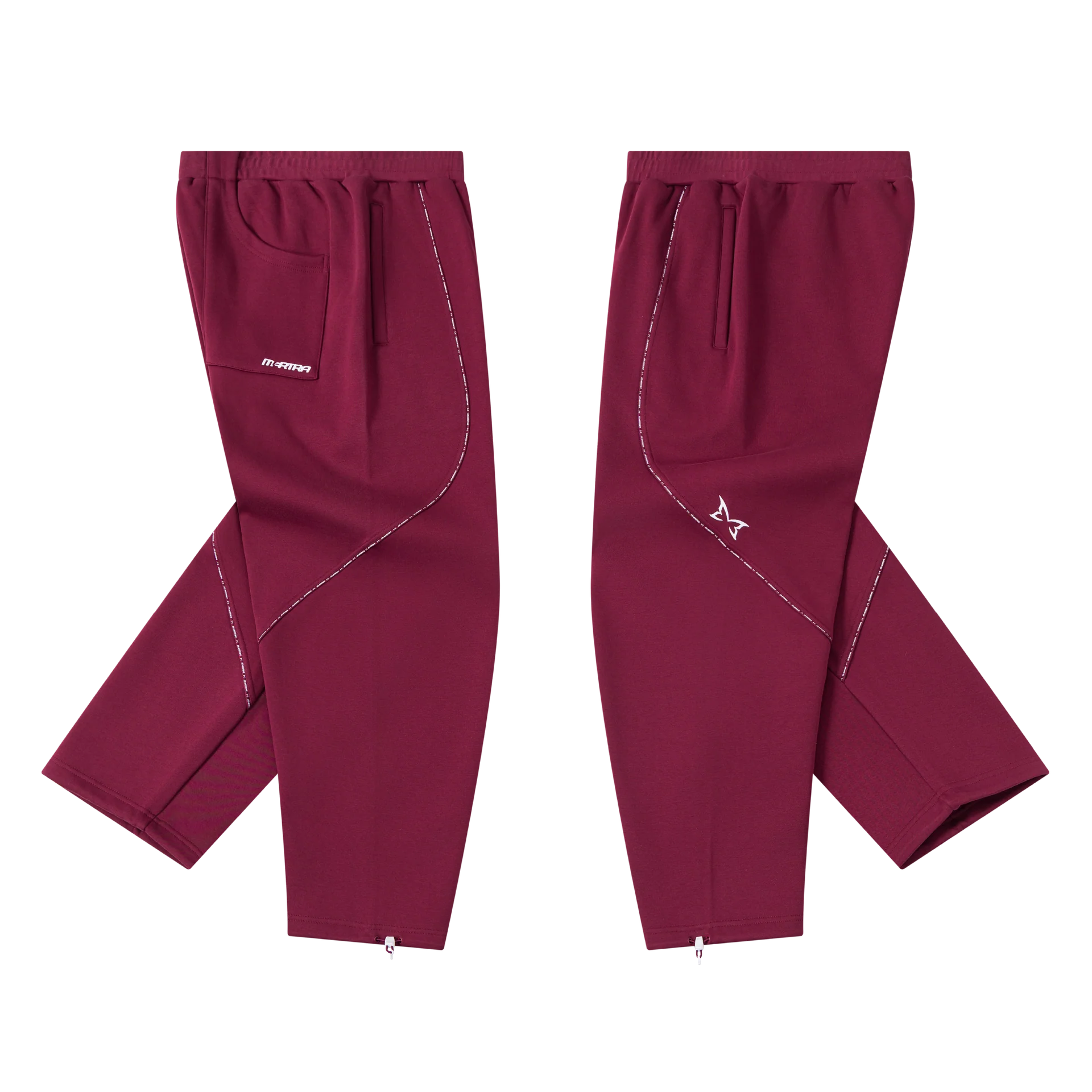 Piping Joggers (Maroon)