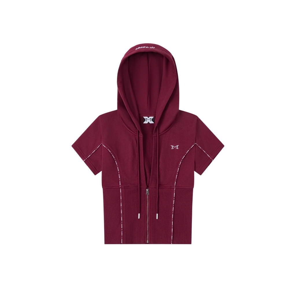 Women’s Piping Top (Maroon)