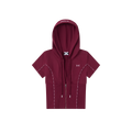 Women’s Piping Top (Maroon)