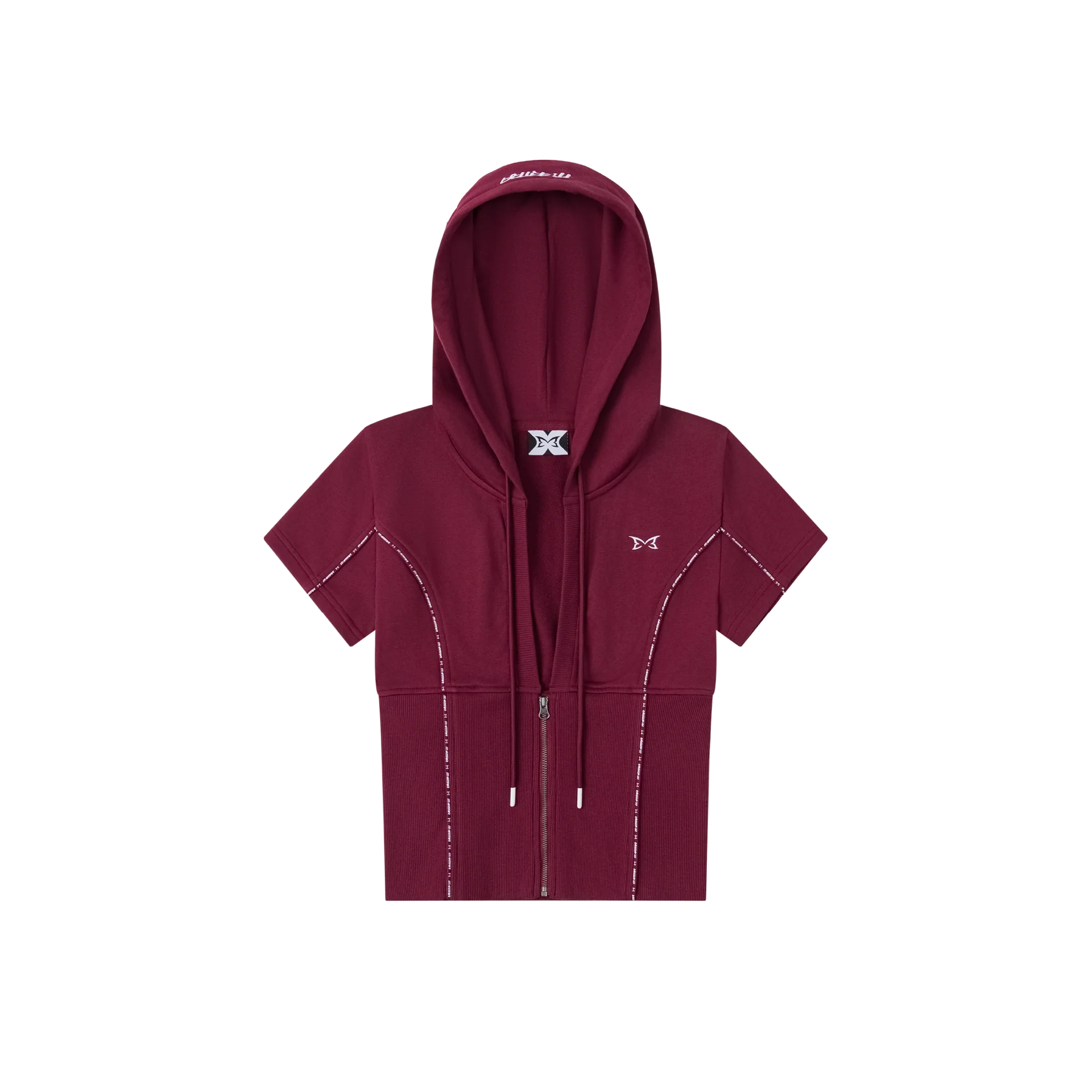 Women’s Piping Top (Maroon)