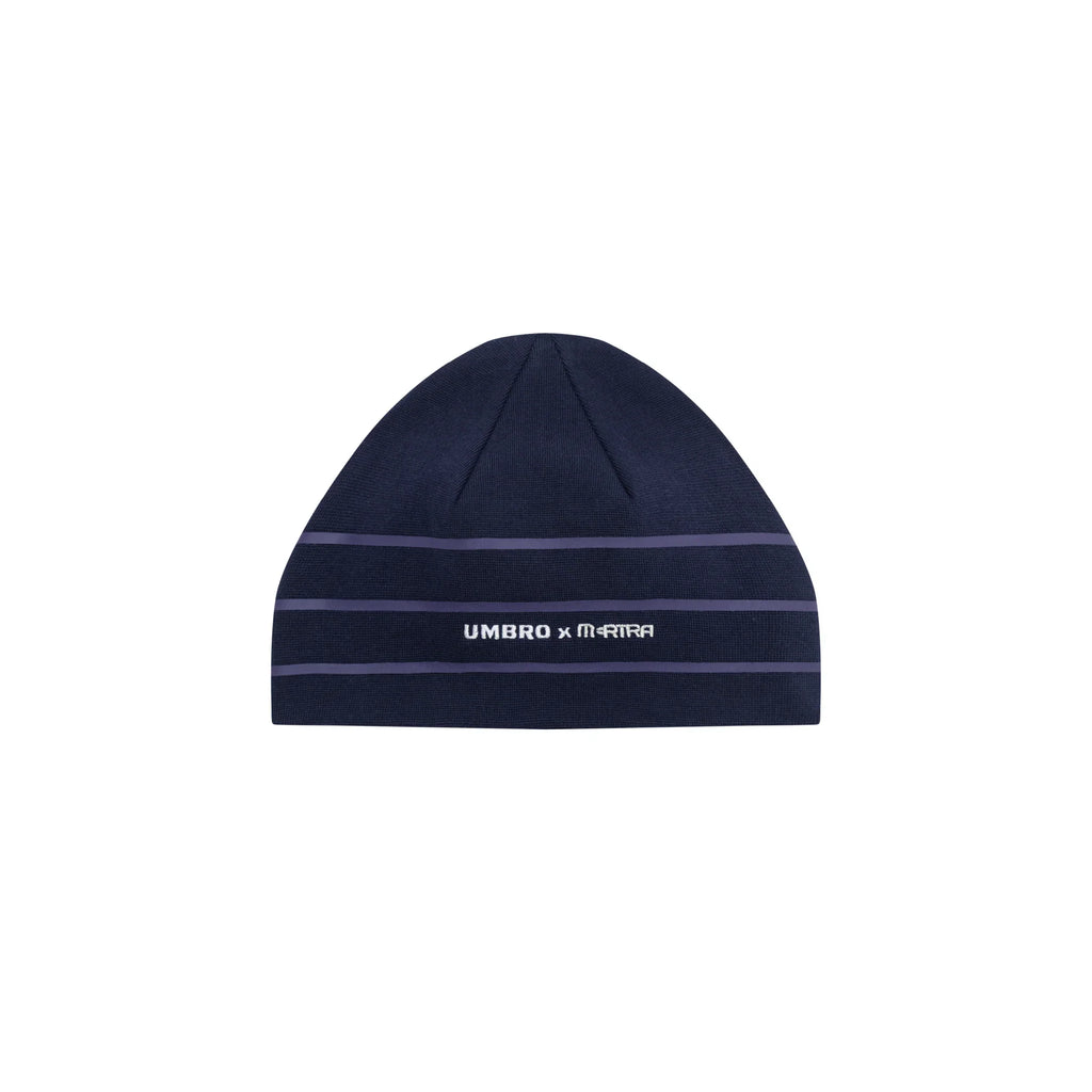 Mertra x Umbro Warm Up Beanie (Black / Navy)