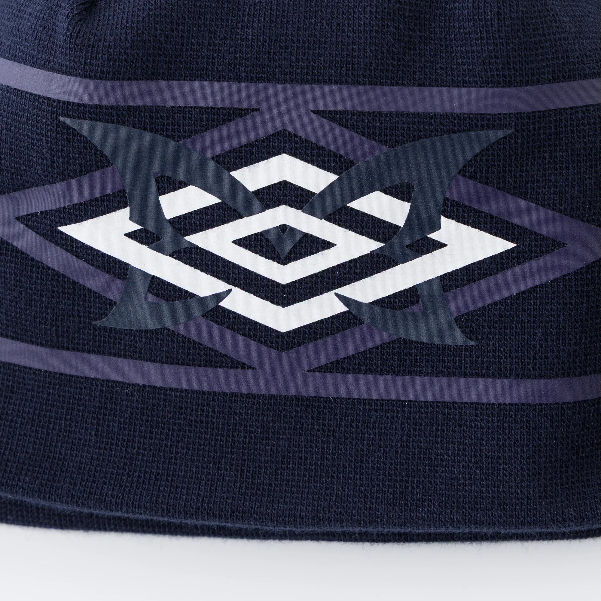 Mertra x Umbro Warm Up Beanie (Black / Navy)