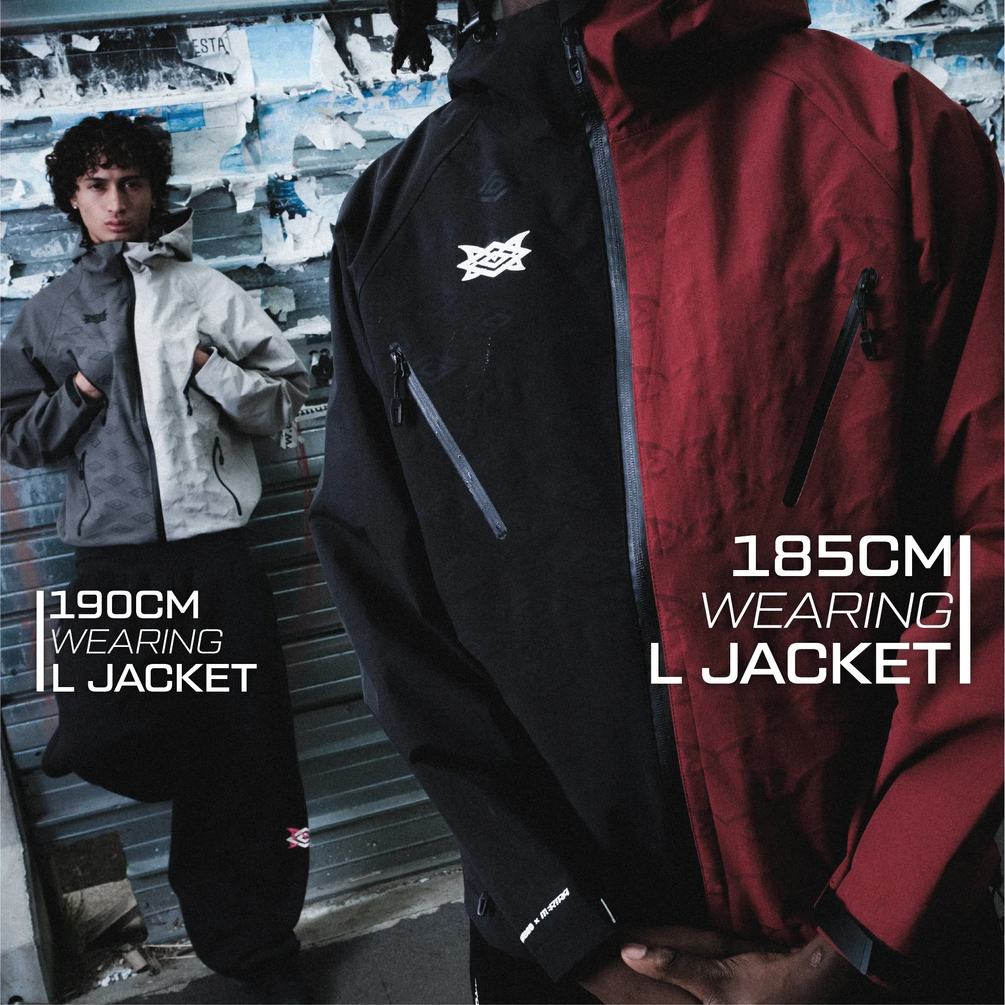 Mertra x Umbro Water Reactive Shell Jacket