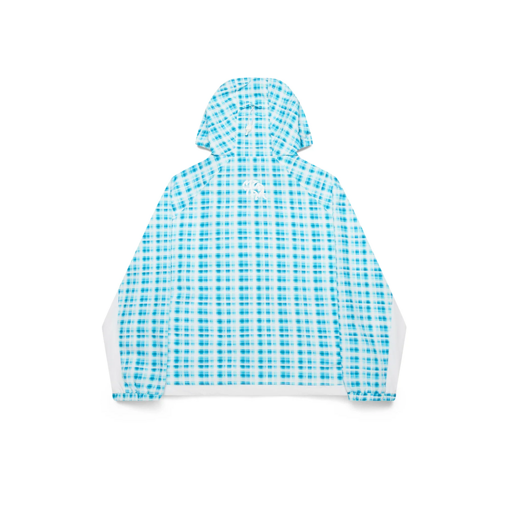 Mertra Asymmetrical Plaid Softshell (Blue)