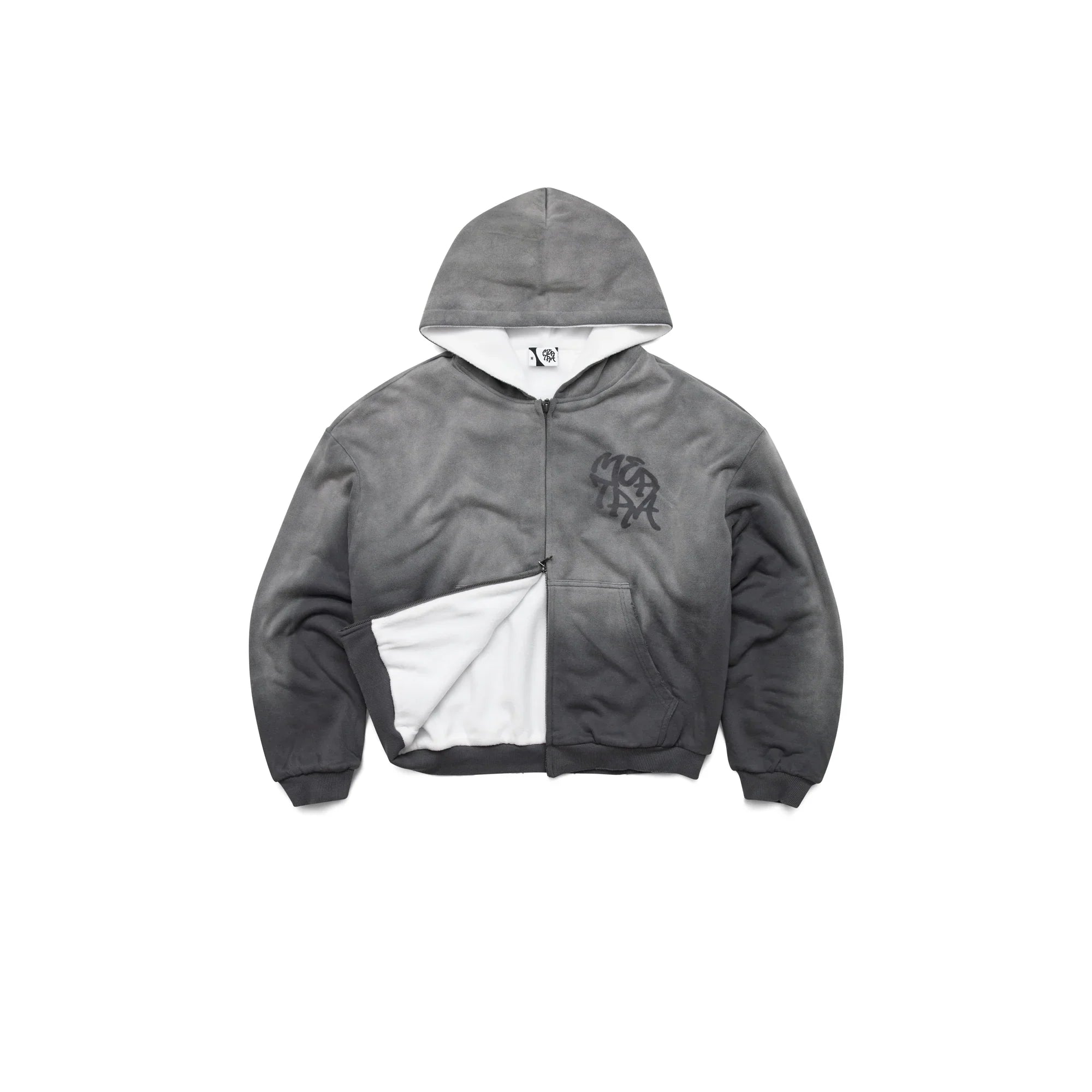 Mertra Fleece Lined Hood (Grey)