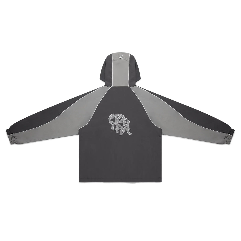 Mertra Nylon Track Jacket (Grey)