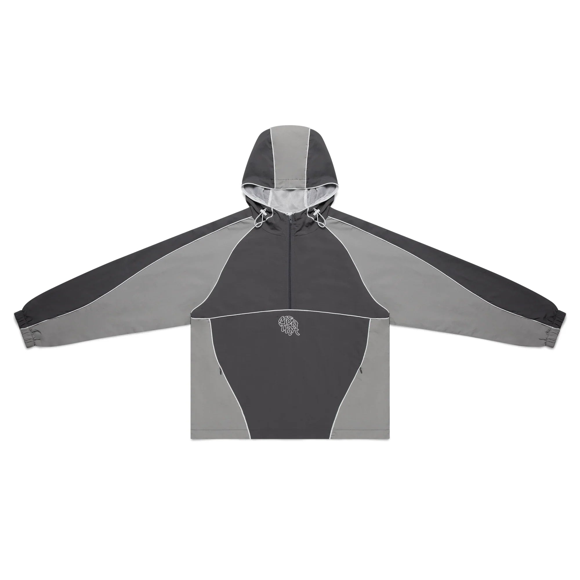 Mertra Nylon Track Jacket (Grey)
