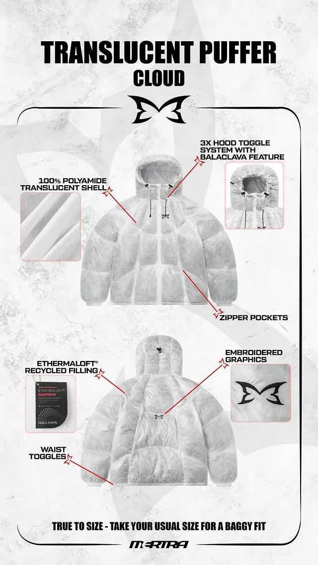 Mertra Translucent Puffer