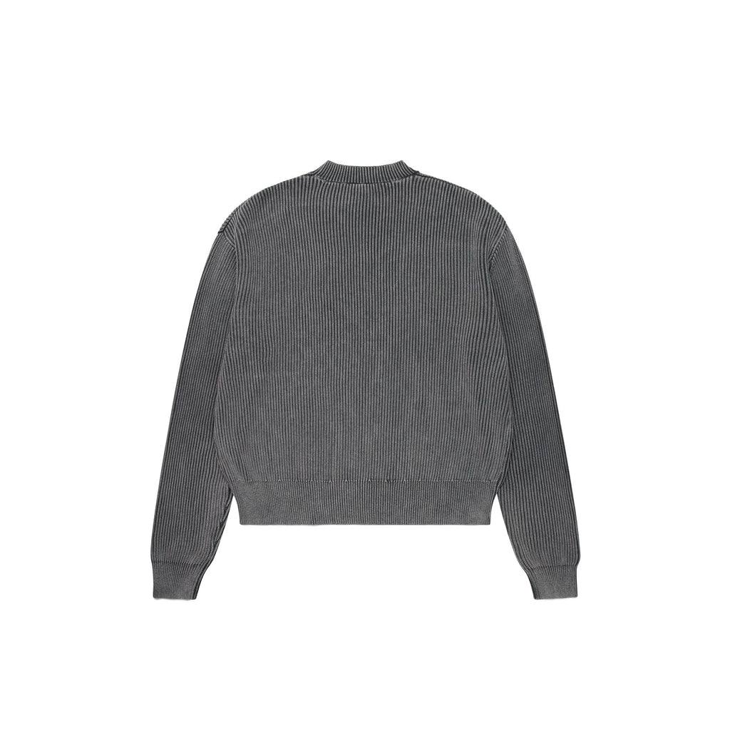 Mertra Waffle Knit (Washed Grey)