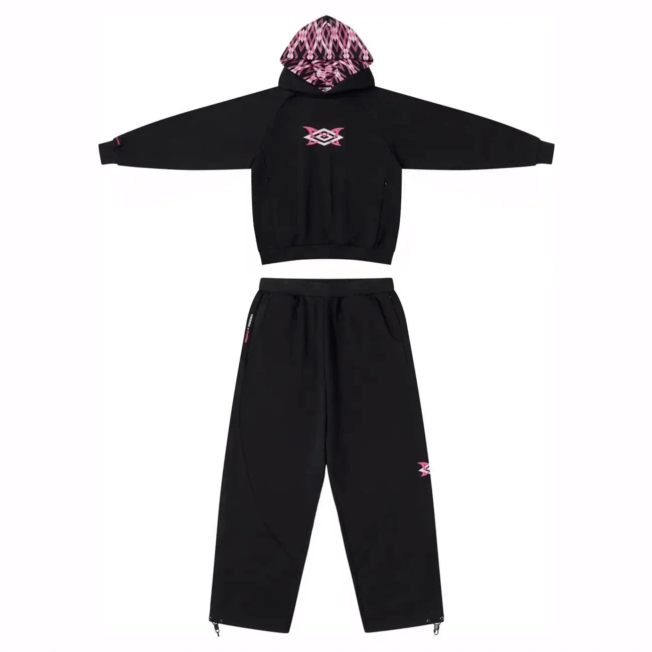 Mertra x Umbro Warm Up Tracksuit  (Grey / Black)