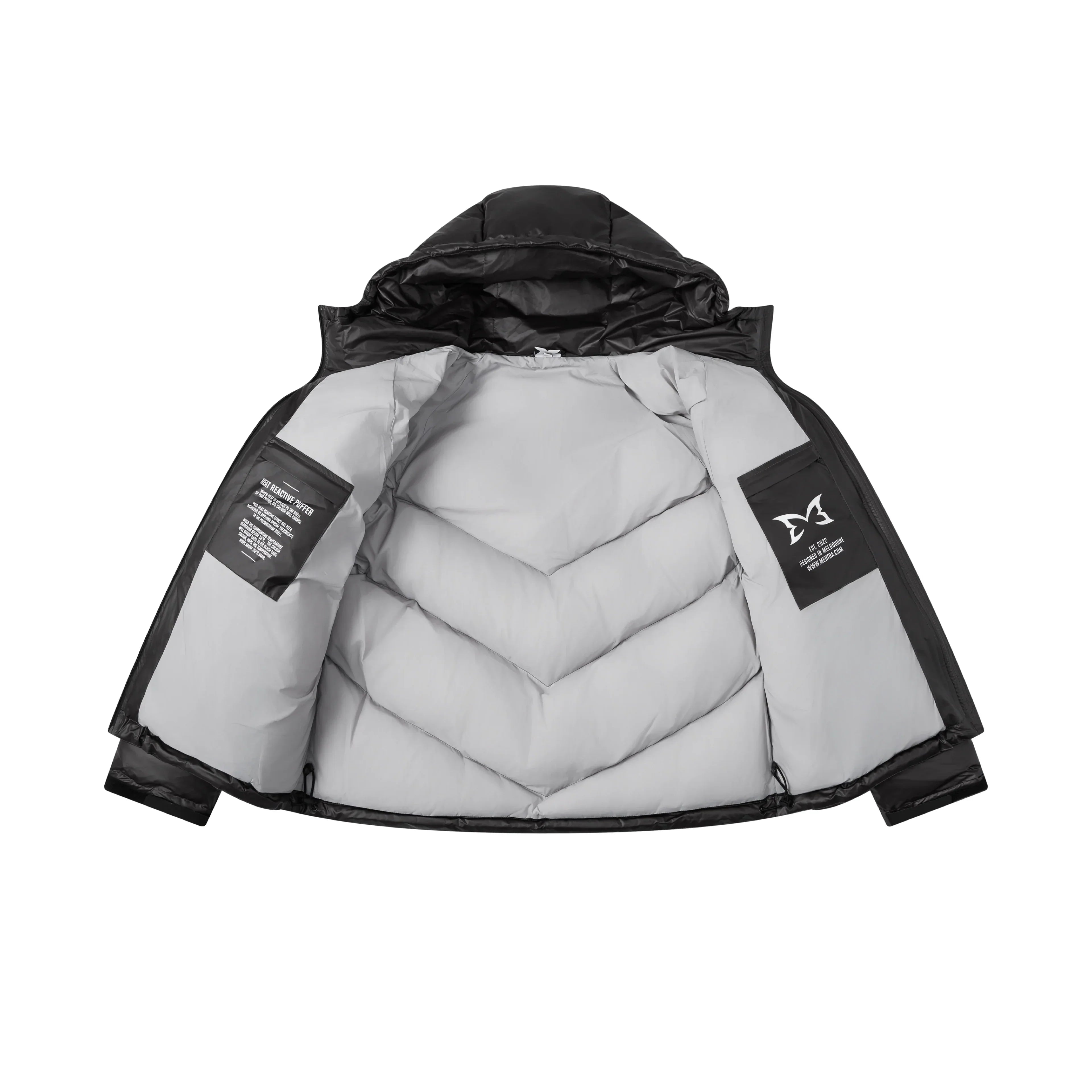Mertra Heat Reactive Puffer (Coal)