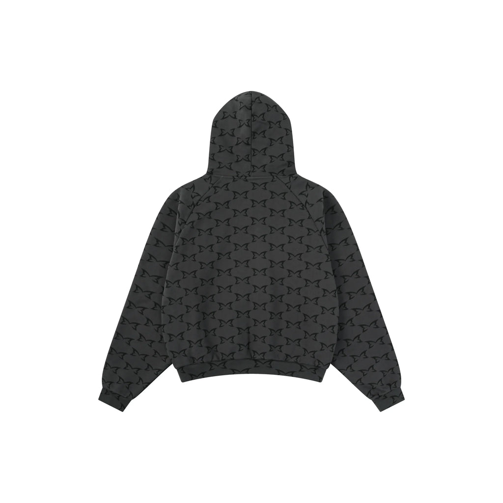Mertra Monogram Hood (Dark Grey)