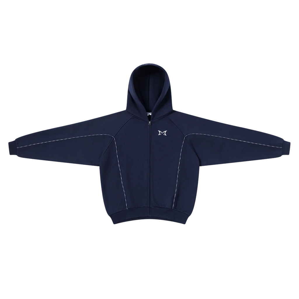 Piping Hood (Navy)