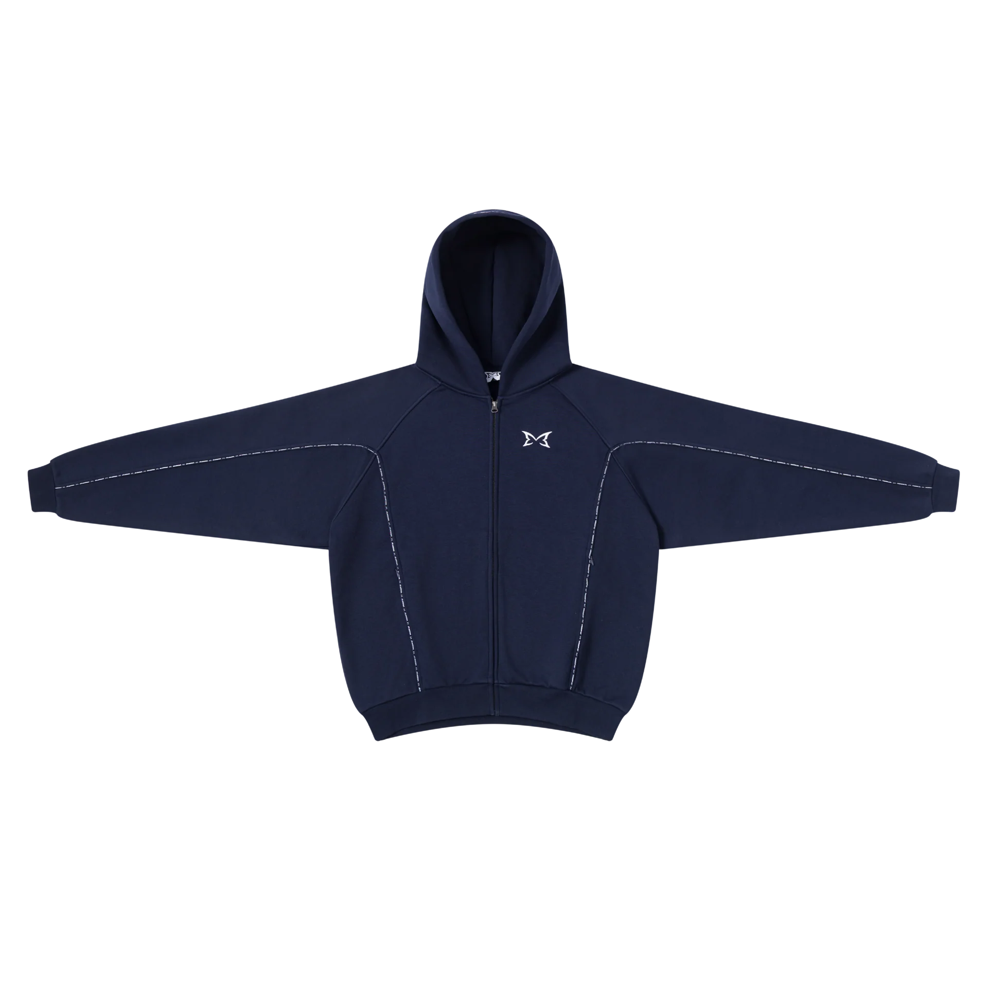 Piping Hood (Navy)