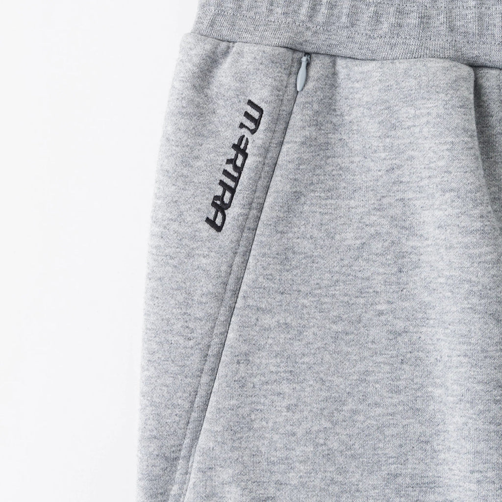 Split Panel Joggers (Grey)