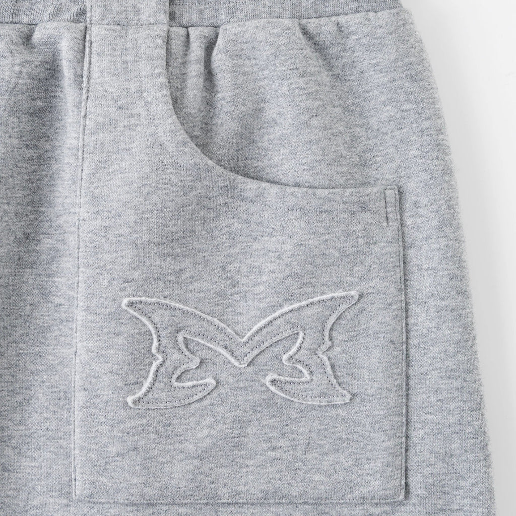 Split Panel Joggers (Grey)