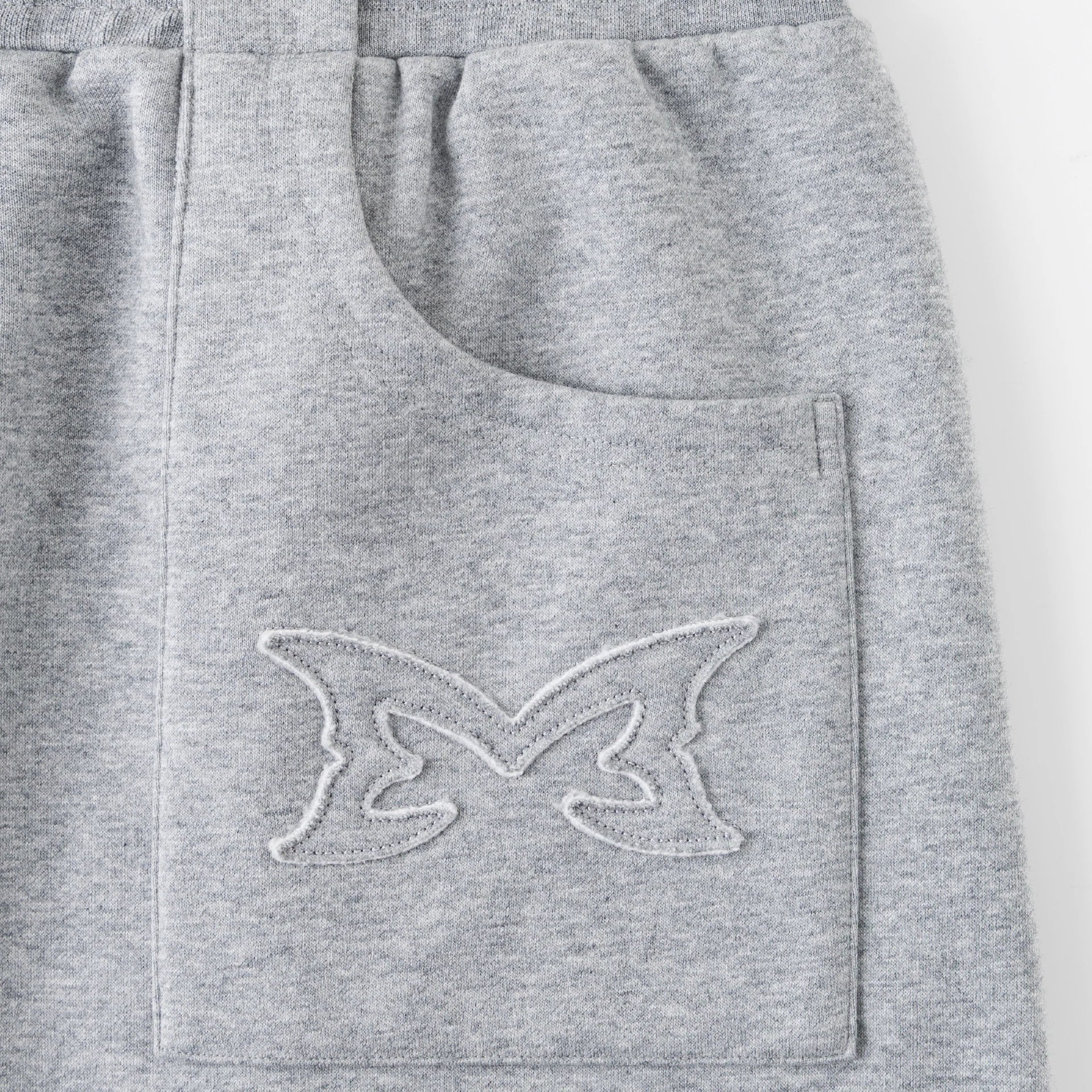 Split Panel Joggers (Grey)