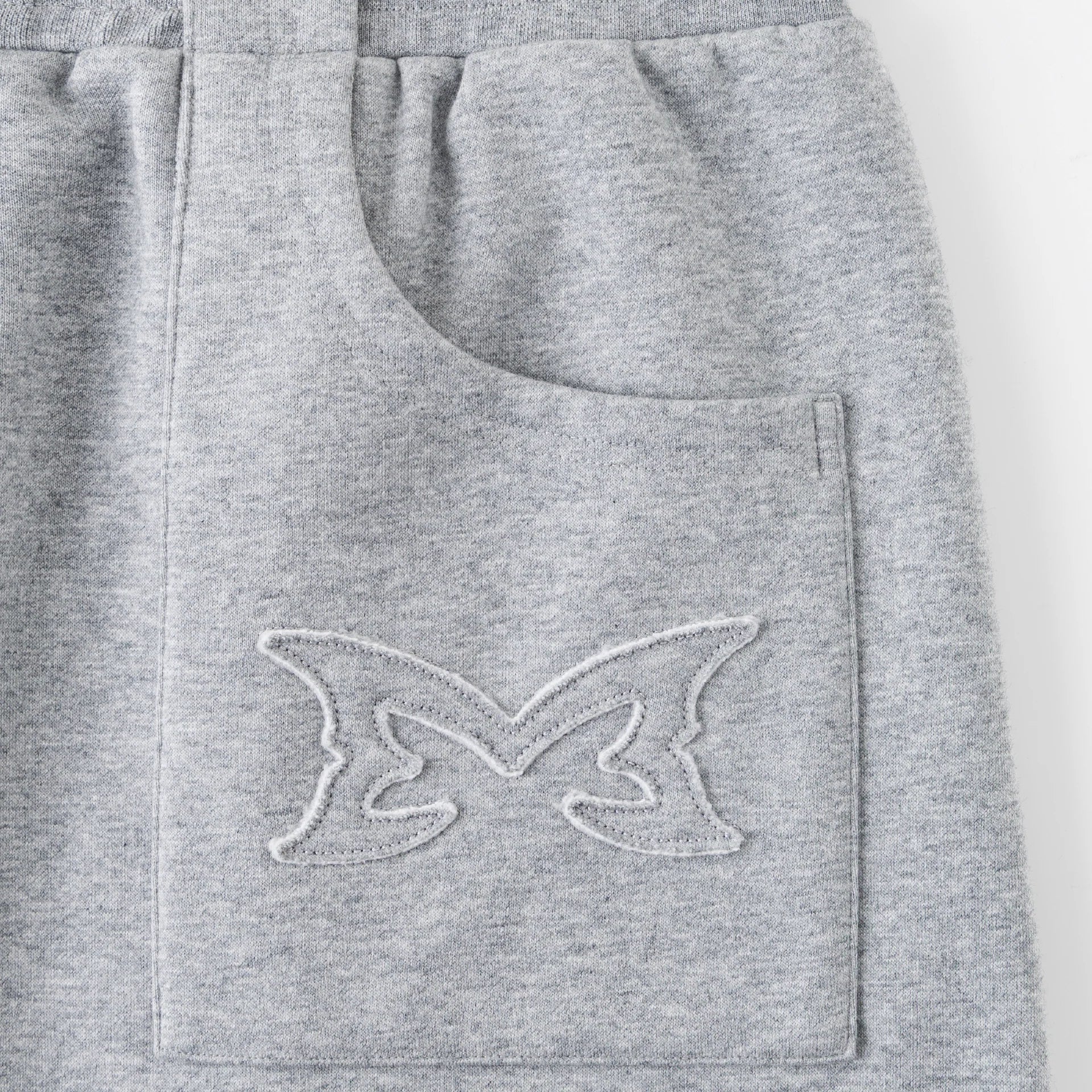 Split Panel Joggers (Grey)