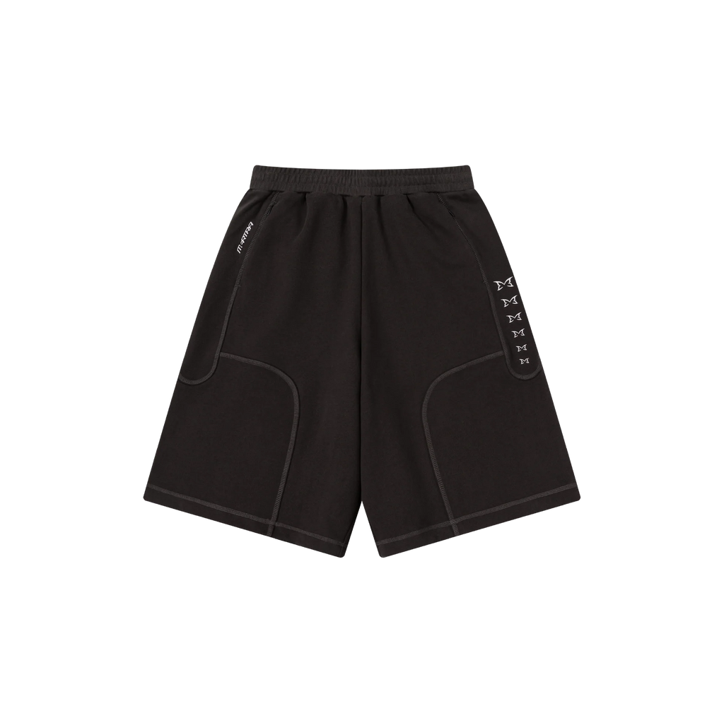 Contra Track Shorts (Cream / Charcoal)