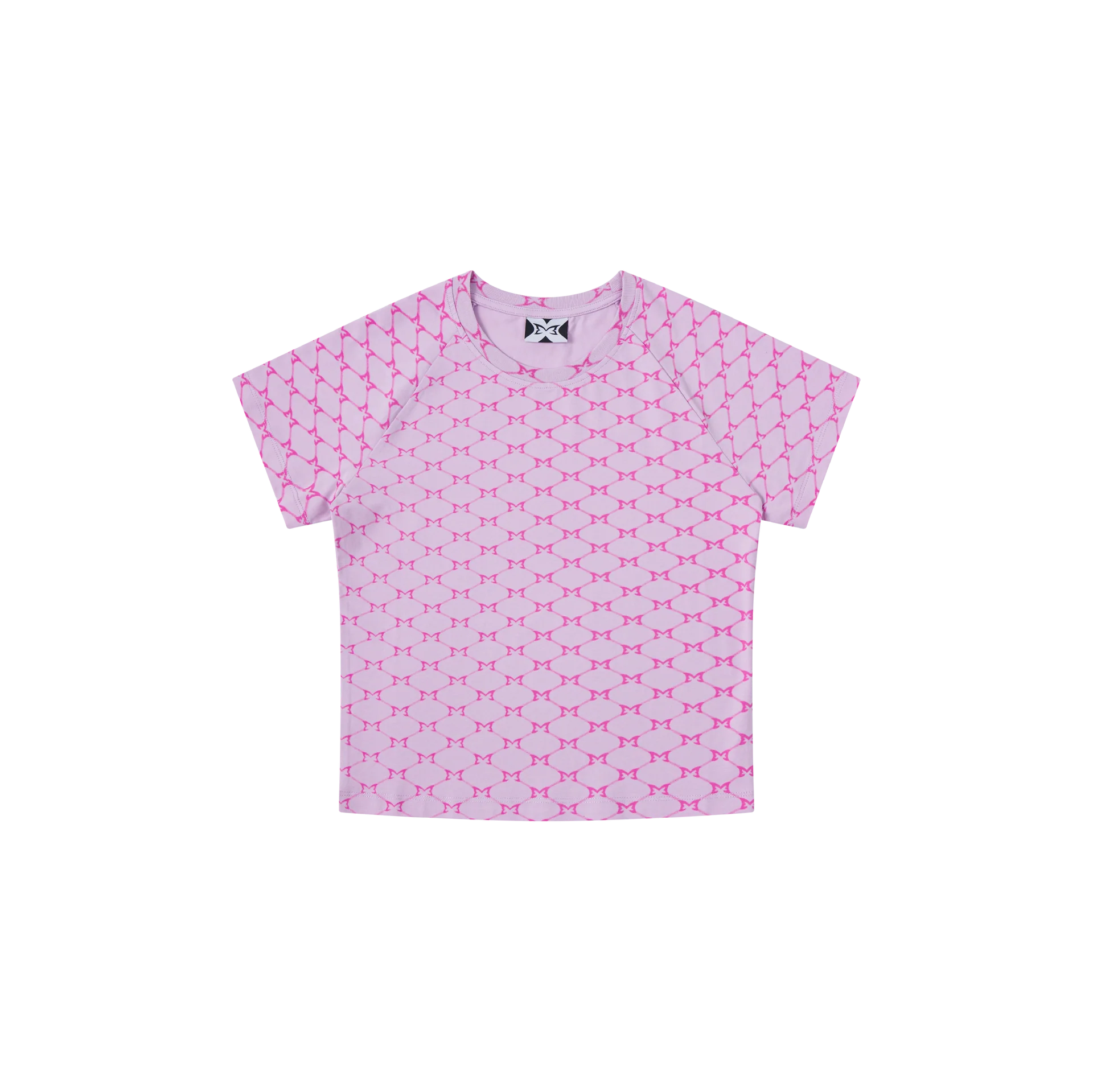 Chainlink Baby Tee (Pink)