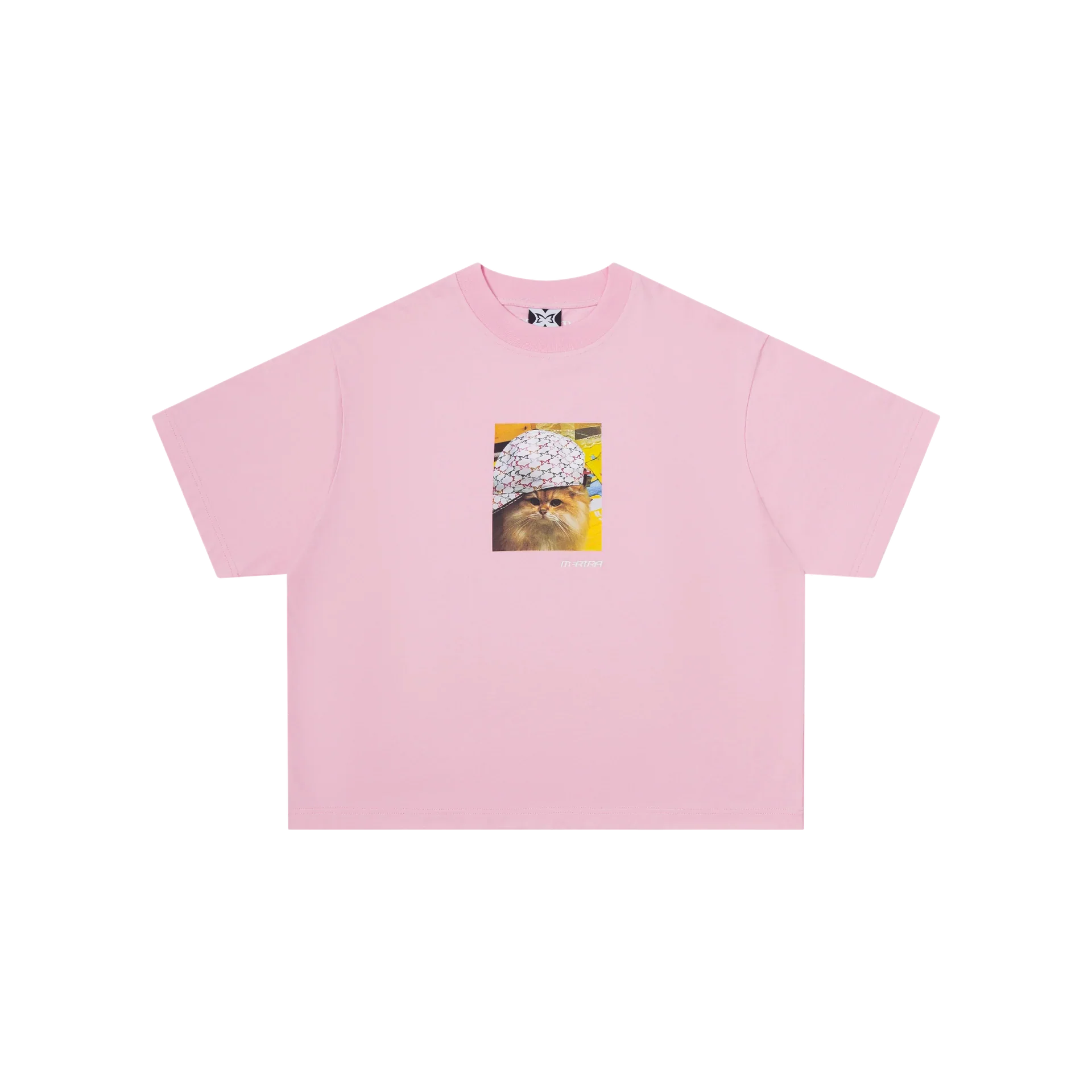Cat In Da Hat Tee (Pink)