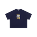 Cat In Da Hat Tee (Navy)