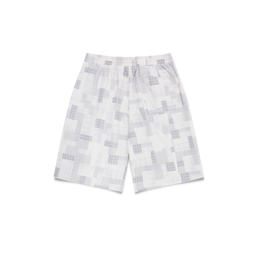 Mertra Patchwork Plaid Shorts