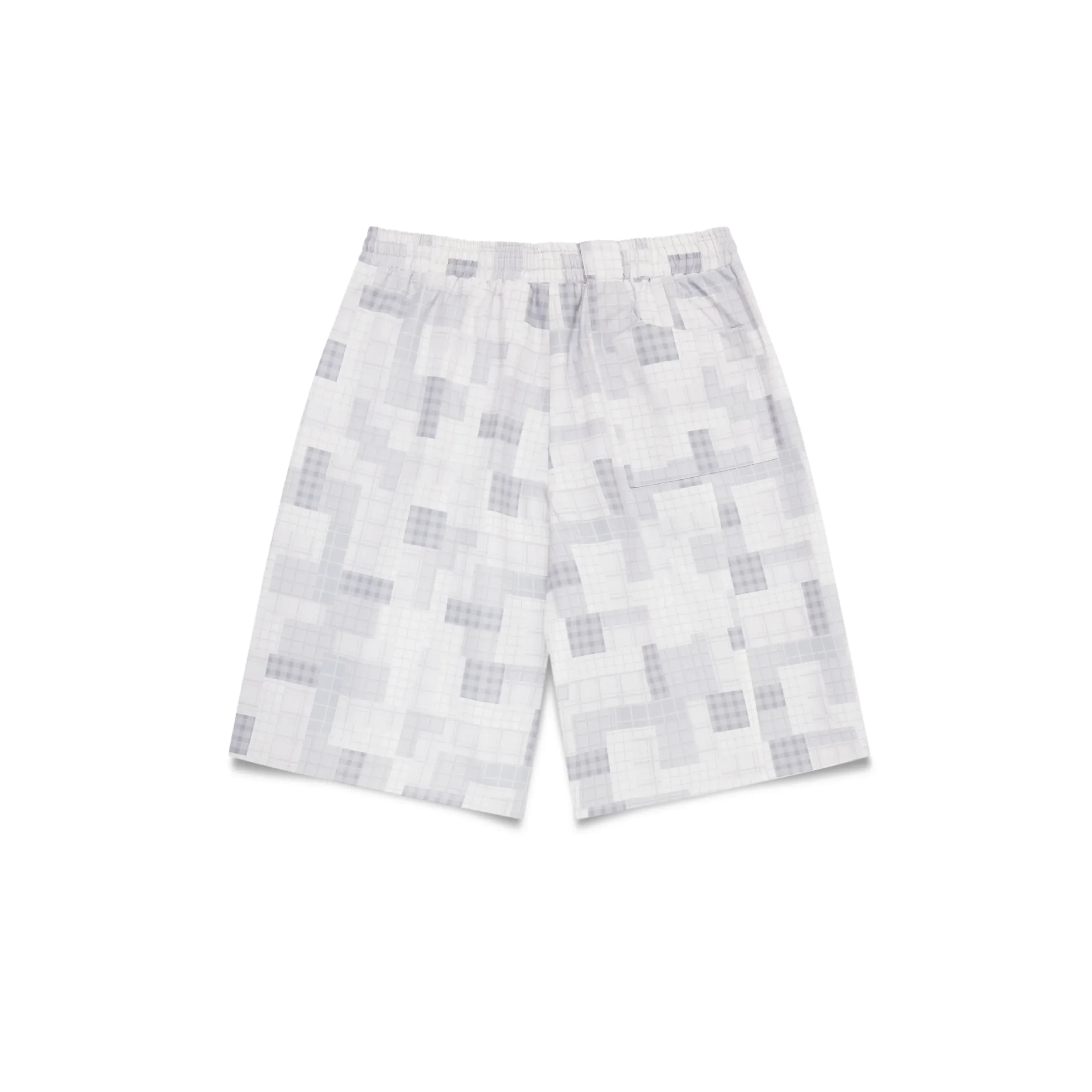 Mertra Patchwork Plaid Shorts