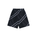 Merva Check Shorts (Black)