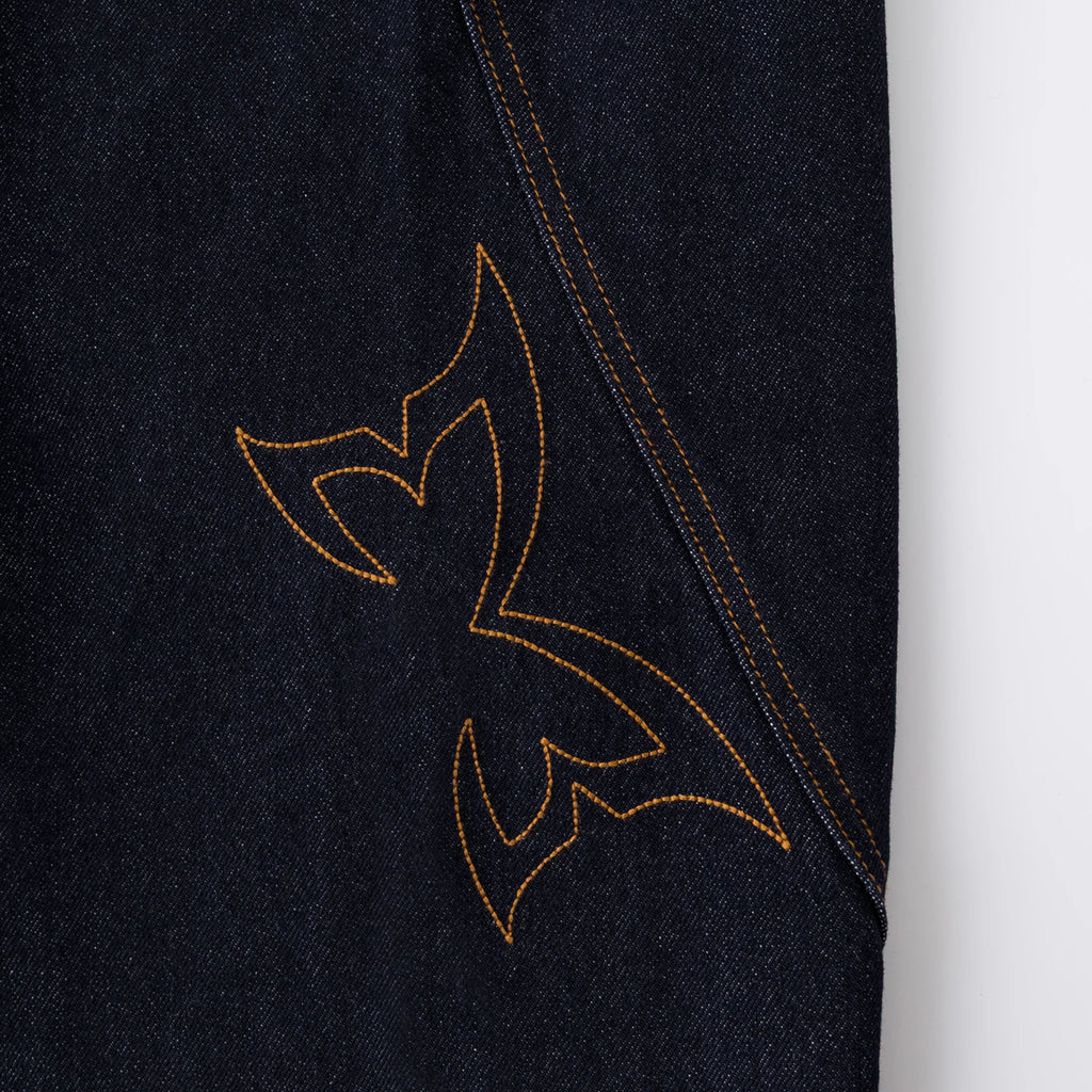Reverse Bigstep Denim (Indigo / Gold)