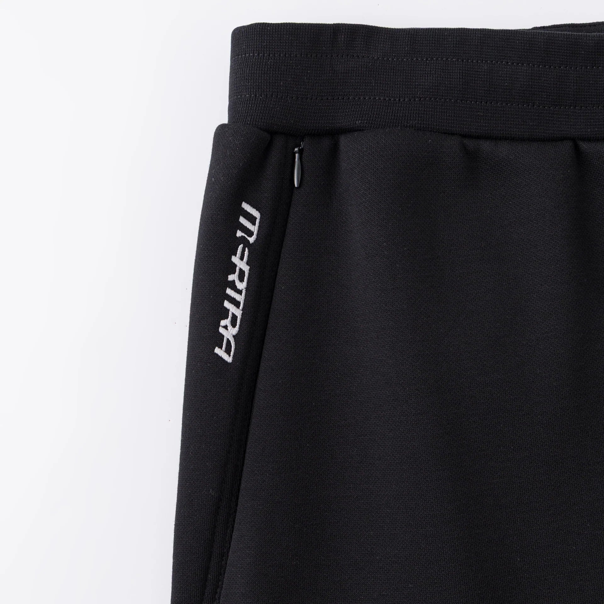 Split Panel Joggers (Black)