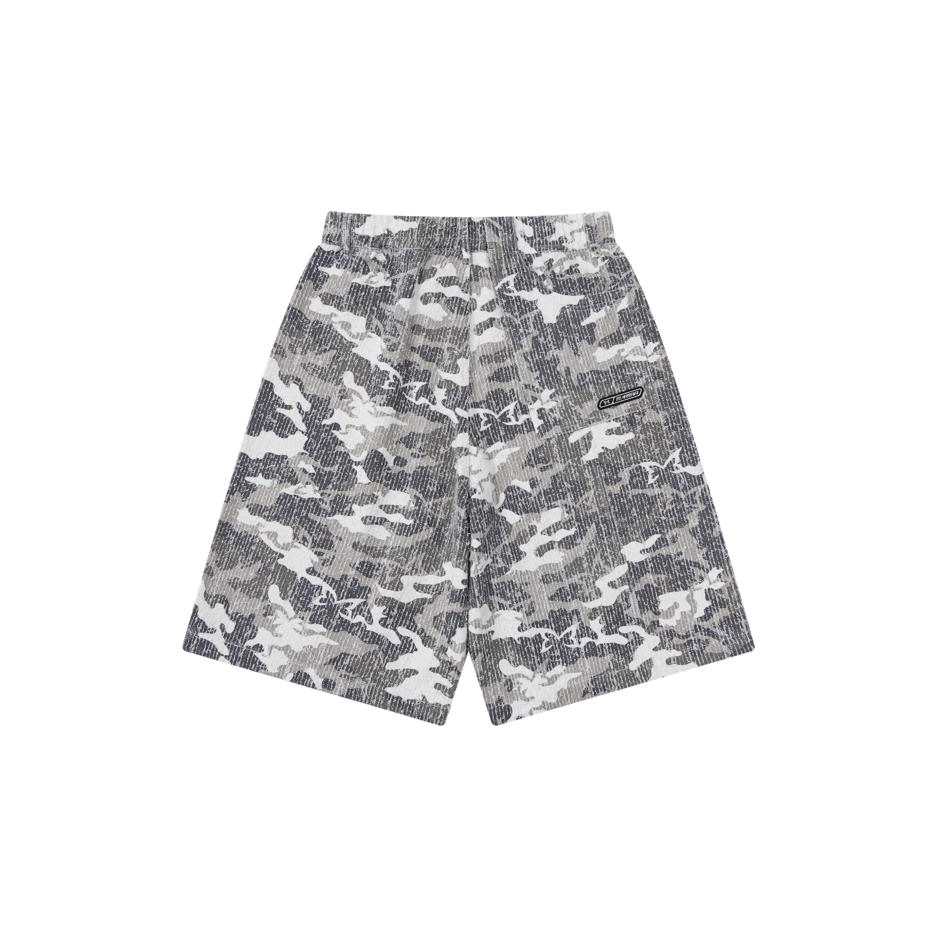 Textured Camo Shorts