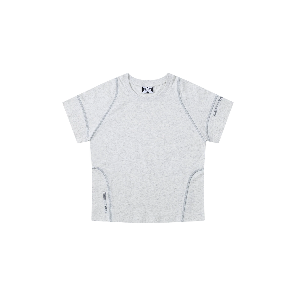 Vein Baby Tee (Grey)