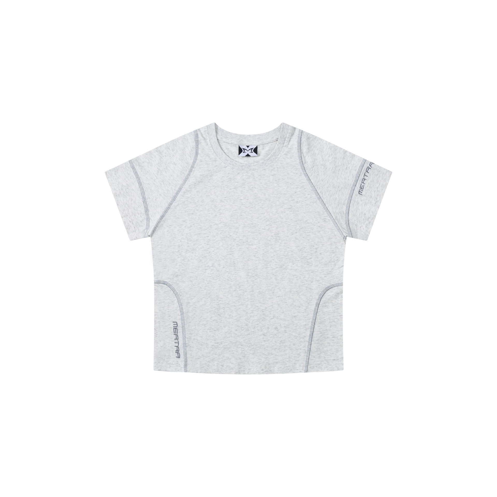 Vein Baby Tee (Grey)