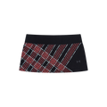 Women's Crosscut Skirt (Black / Red)
