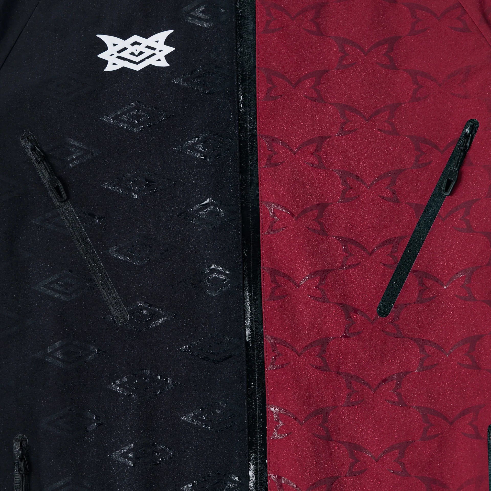 MERTRA x Umbro Water Reactive Jacket (Red/Black)