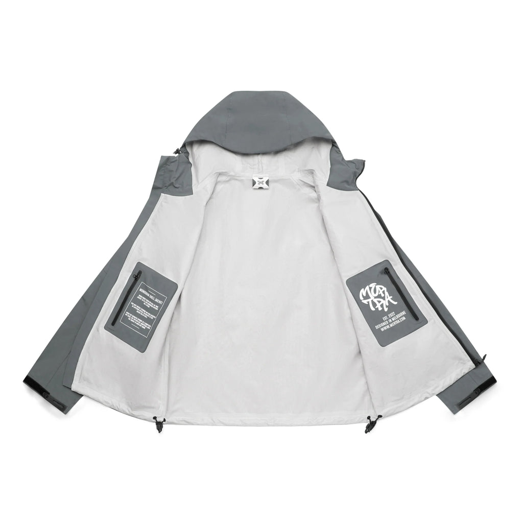 Monogram Shell Jacket (Slate)