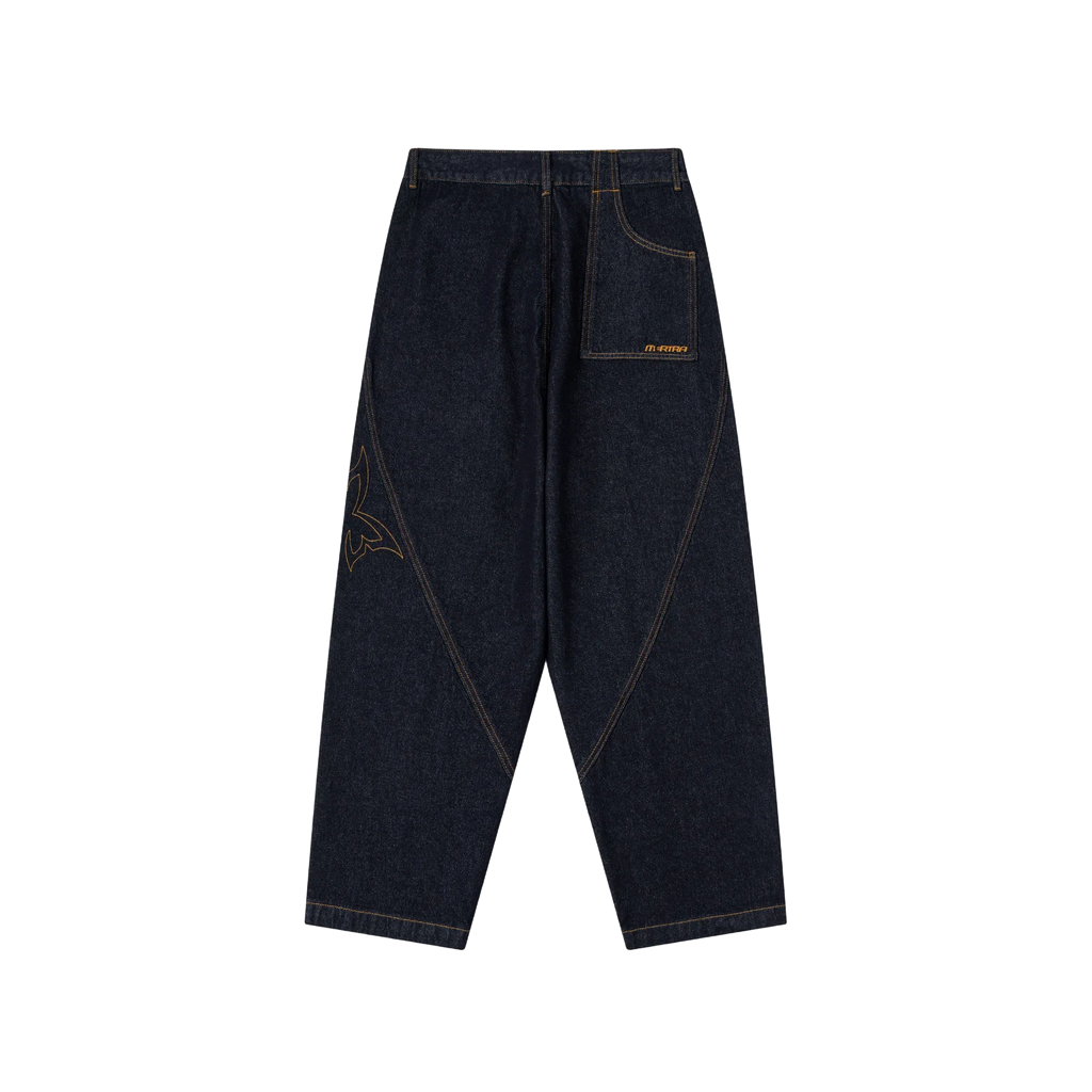 Reverse Bigstep Denim (Indigo / Gold)