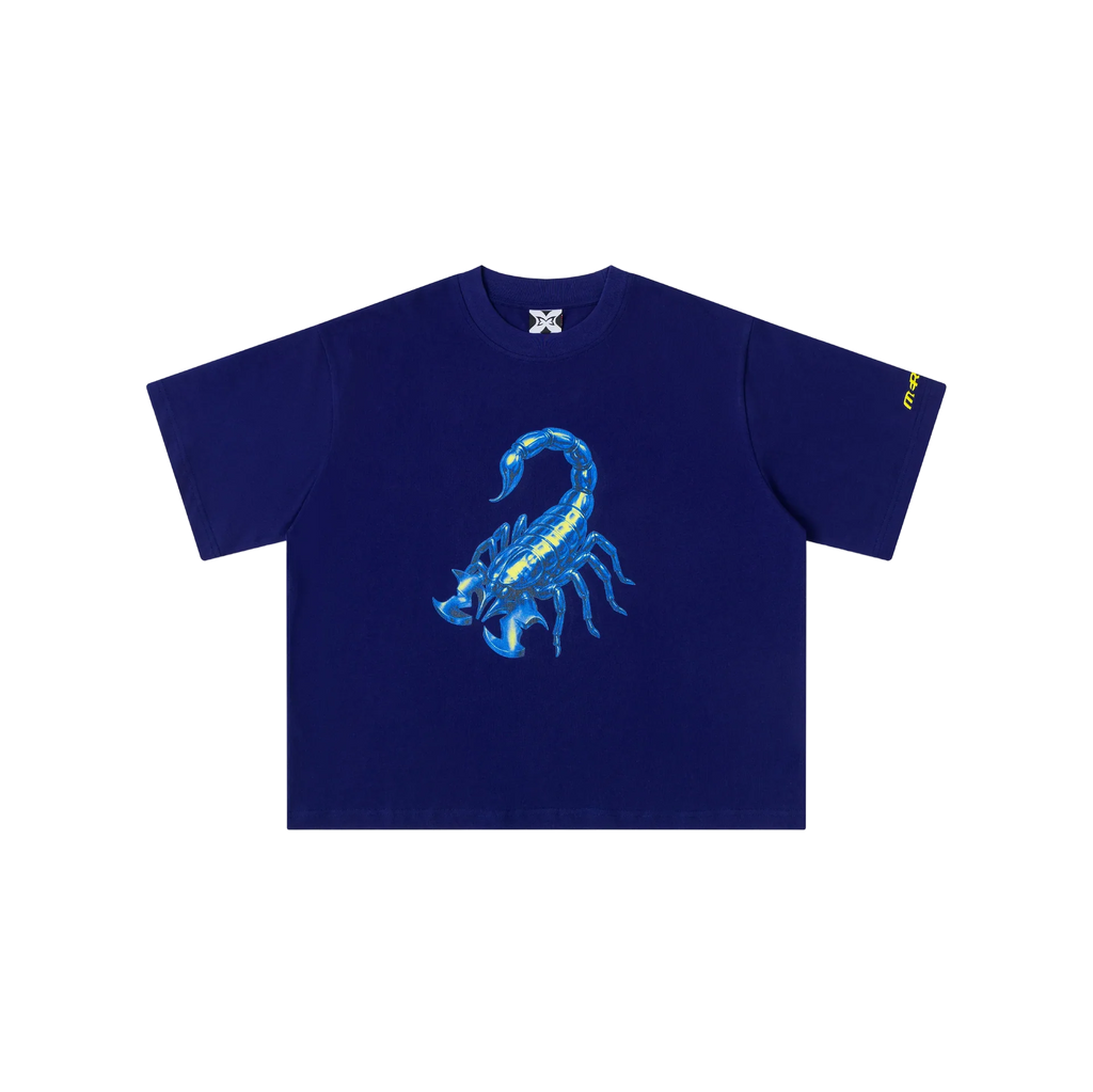 Scorpion Tee (Blue)