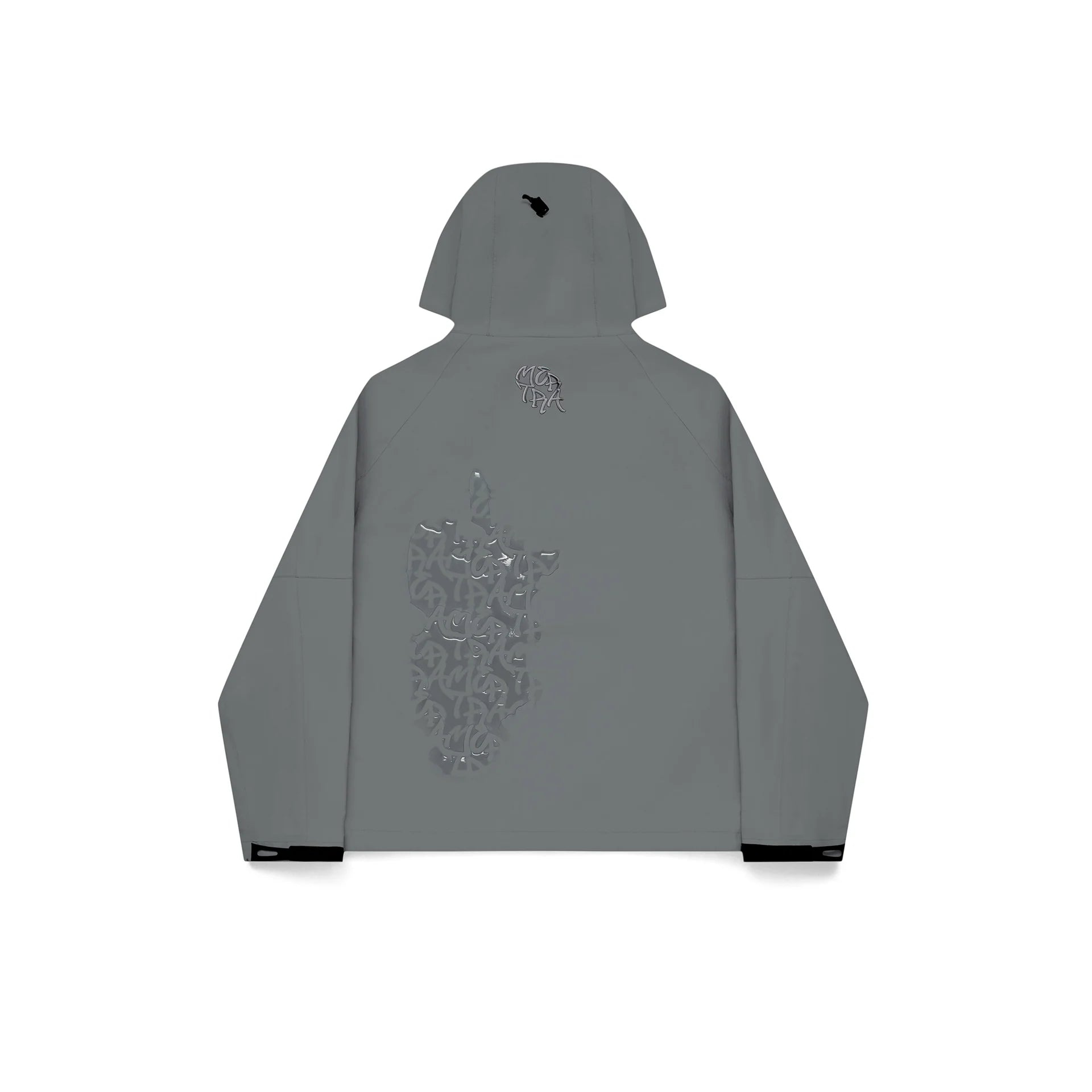 Monogram Shell Jacket (Slate)