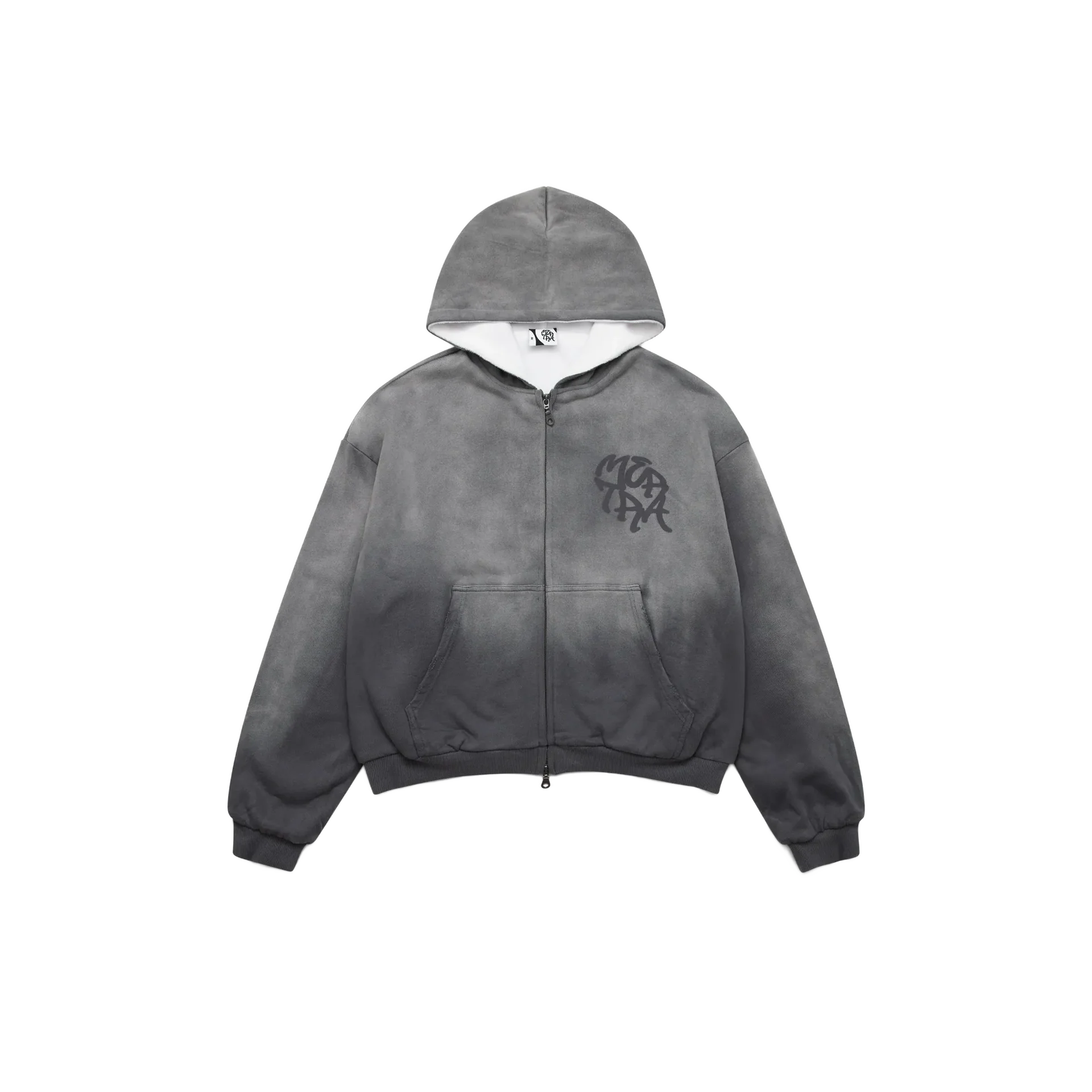 Fleece Lined Hood (Grey)