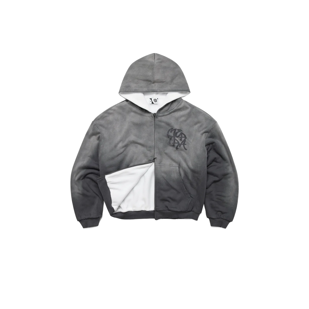 Fleece Lined Hood (Grey)