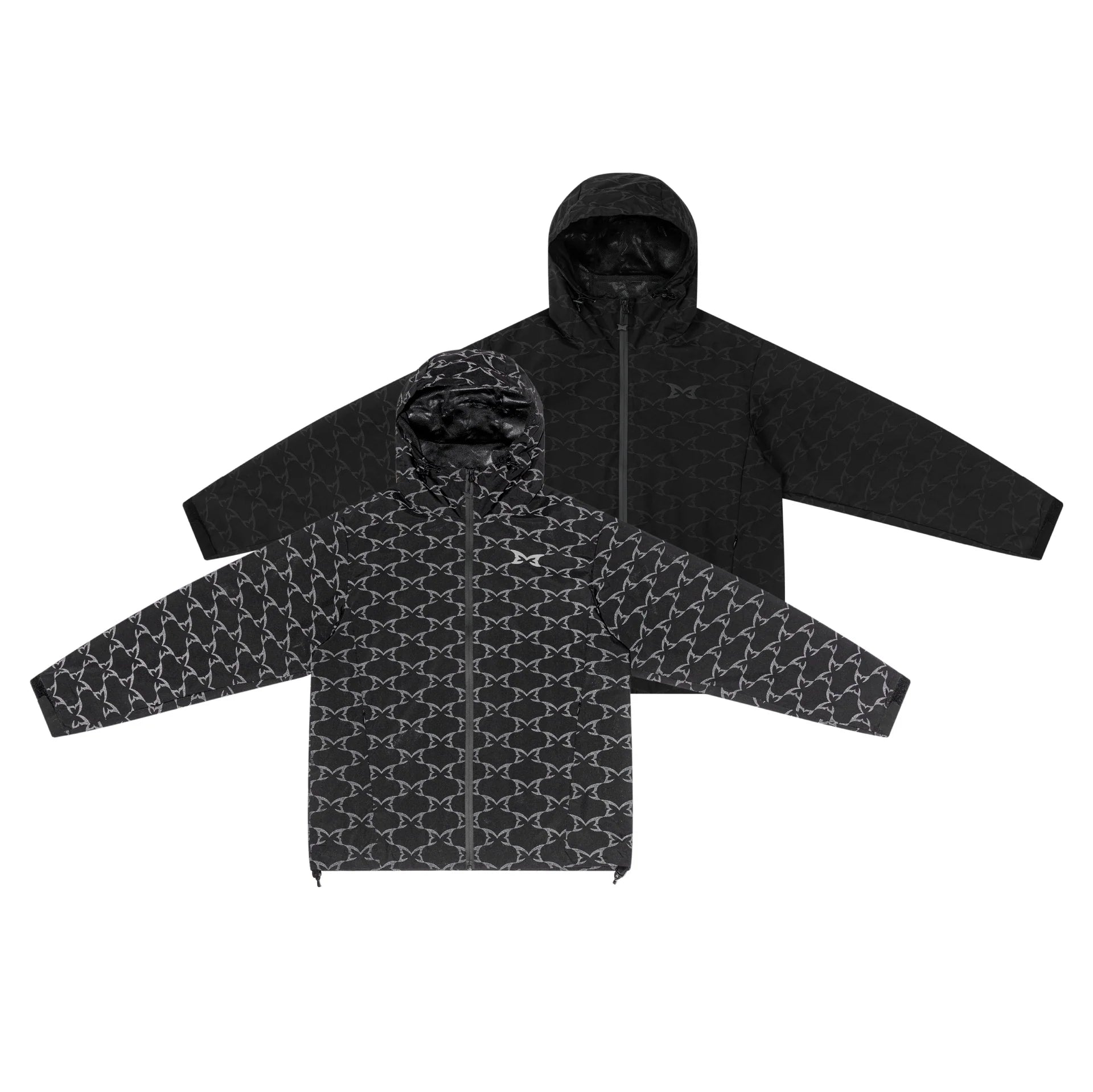 Reflective Monogram Jacket (Black)